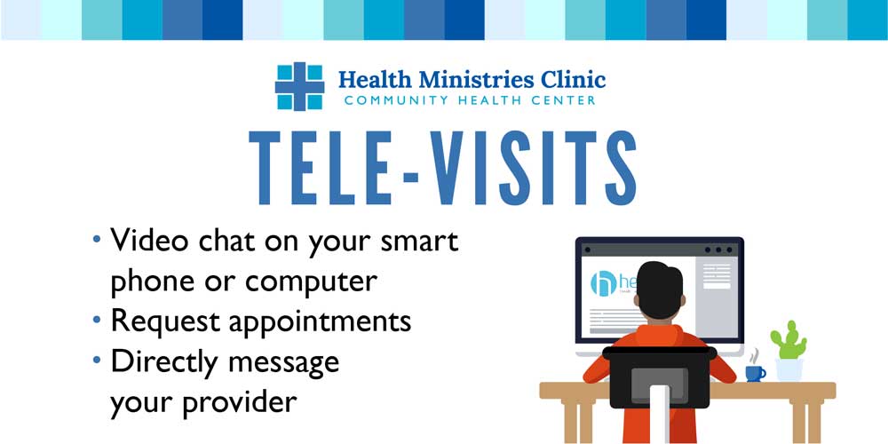 Call HMC to get set up for tele-visits
